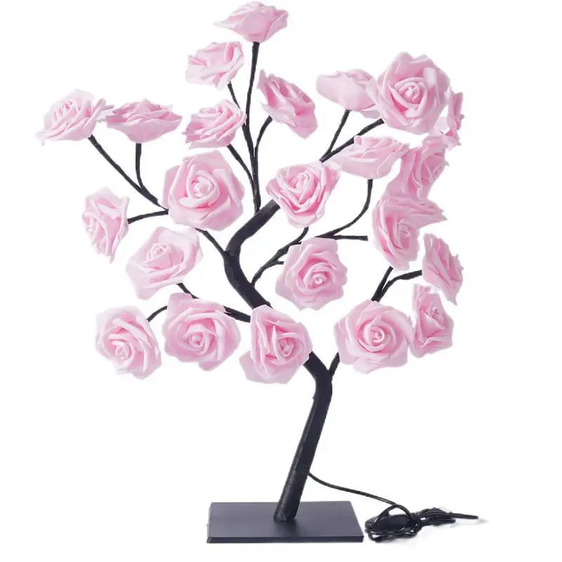 24 LED Rose Tree Lights USB