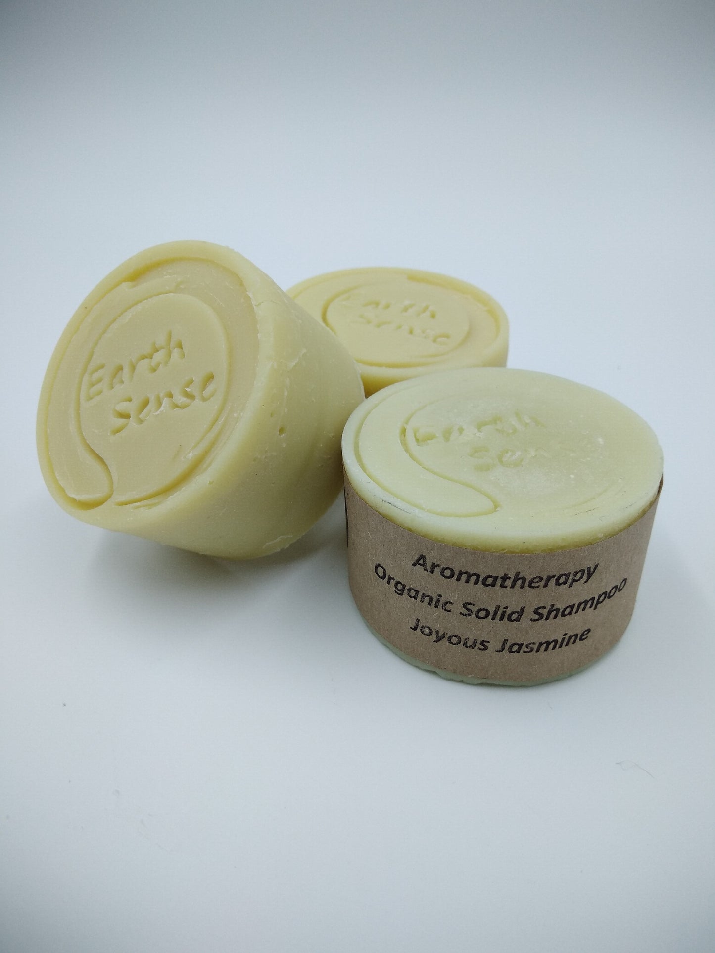 Organic Certified Balancing Solid Shampoo - Jasmine - Normal & all Hair Types 60g