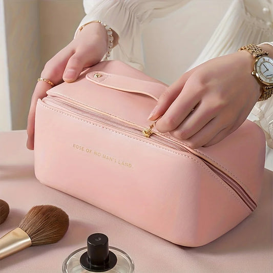 Female Makeup Organizer Bag, Toiletry Kit Case Storage Pouch, Luxury Lady cosmetic Bag