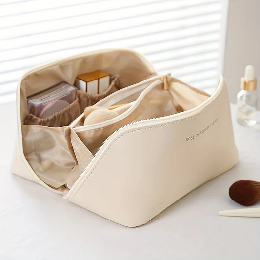 Female Makeup Organizer Bag, Toiletry Kit Case Storage Pouch, Luxury Lady cosmetic Bag